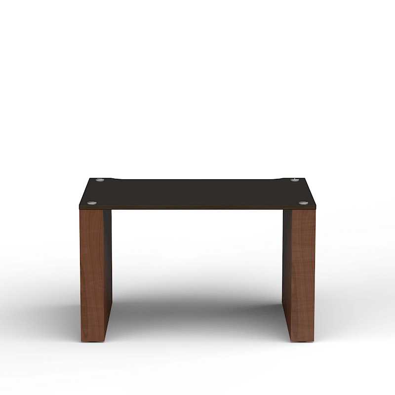 Étagère LP in Black Ash Plywood / Natural Walnut